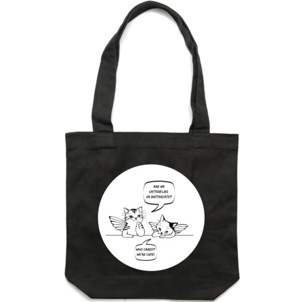 Catterflies vs Buttercats - Carrie Tote Bag Thumbnail