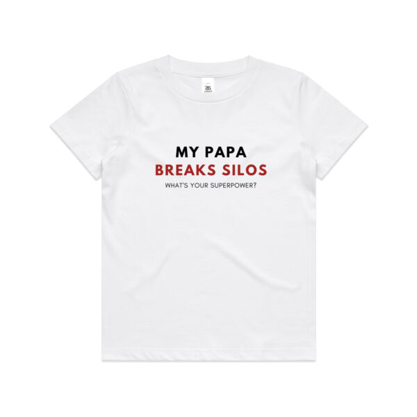 My Papa Breaks Silos - Youth Tee Thumbnail